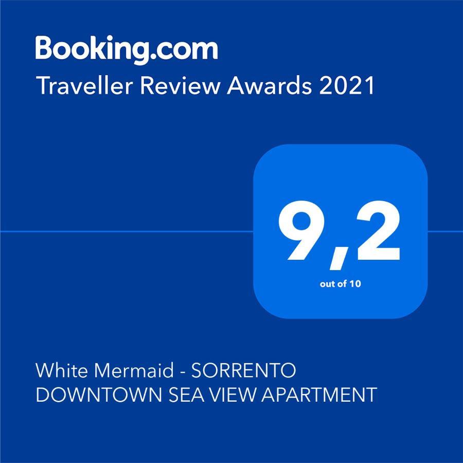"White Mermaid" - Sorrento Downtown Sea View Apartment Kültér fotó